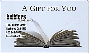 Item #20668 Gift Certificate (Gift Card): Fifty Dollars. Builders Booksource