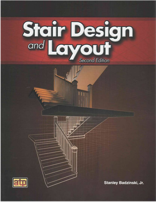 Item #2090 Stair Design & Layout, Second Edition. Stanley Badzinski