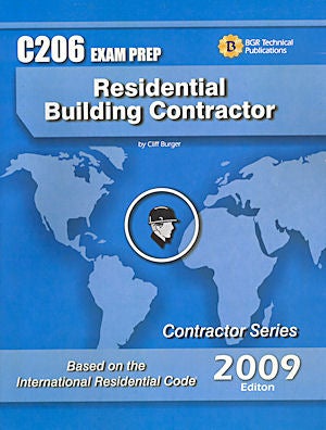 Item #24898 Residential Building Contractor Study Guide & Practice Questions Workbook. Cliff Burger