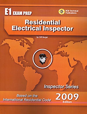 Item #24900 Residential Electrical Inspector Study Guide and Practice Questions Workbook. Cliff...
