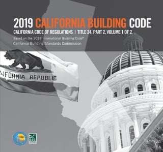 Item #25867 2019 California Building Code, Title 24 Part 2 (2 Volume Set) (CBC). CBSC-ICC 5520L19