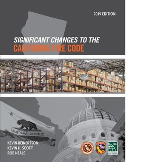 Item #25891 Significant Changes to the California Fire Code 2019. Kevin Scott Kevin Reinertson,...