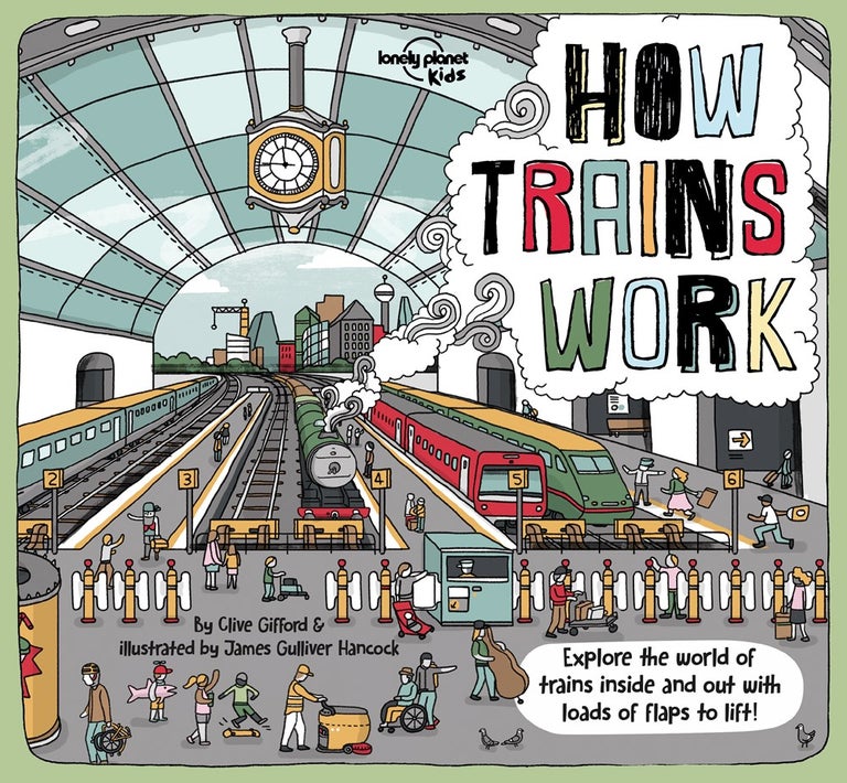 Item #25893 How Trains Work. Clive Gifford, James G. Hancock.