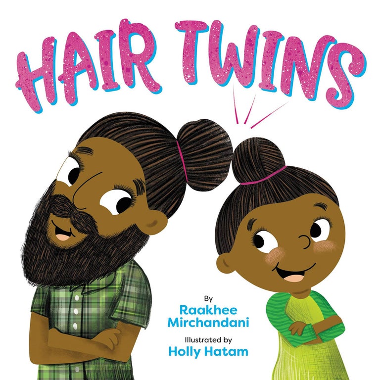 Item #26091 Hair Twins. Raakhee Mirchandani, Holly, Hatam, Author.