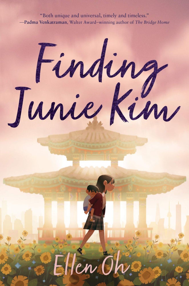 Item #26148 Finding Junie Kim. Ellen Oh.