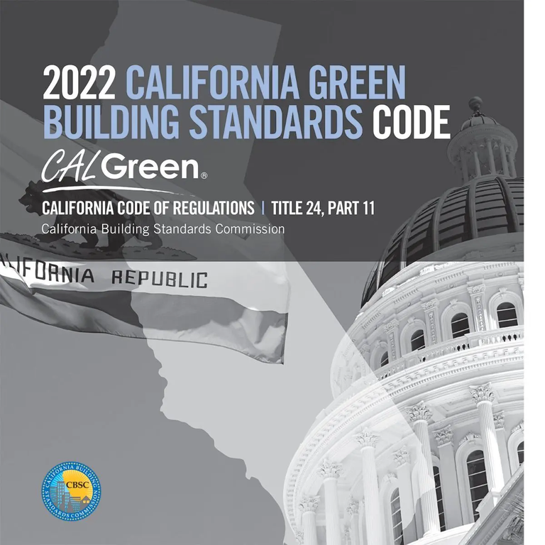Item #26196 2022 California Green Building Standards Code, Title 24, Part 11 (CALGreen). California Building Standards Commission / ICC 5570L22.