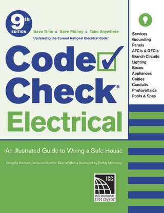 Item #26250 Code Check Electrical / 9th edition (for 2020 NEC). Redwood Kardon Douglas Hansen,...