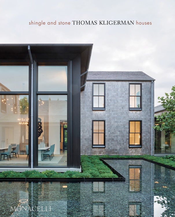 Item #26260 SHINGLE AND STONE: THOMAS KLIGERMAN HOUSES. Thomas Kligerman.
