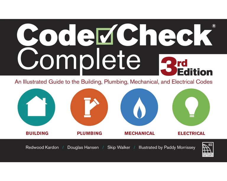 Item #26265 Code Check Complete, 3rd Edition. Redwood Kardon Douglas Hansen, Skip