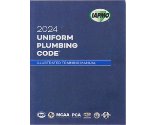 Item #26455 2024 Uniform Plumbing Code Illustrated Training Manual. IAMPO