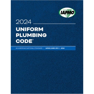 Item #26456 2024 Uniform Plumbing Code Soft Cover w/Tabs. IAPMO