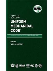 Item #26457 2024 Uniform Mechanical Code Soft Cover w/Tabs. IAMPO