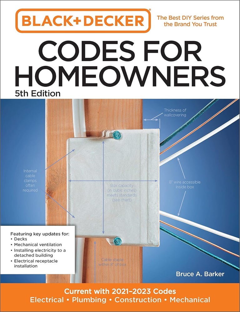 Item #26529 Black and Decker Codes for Homeowners 5th Edition. Bruce Barker.